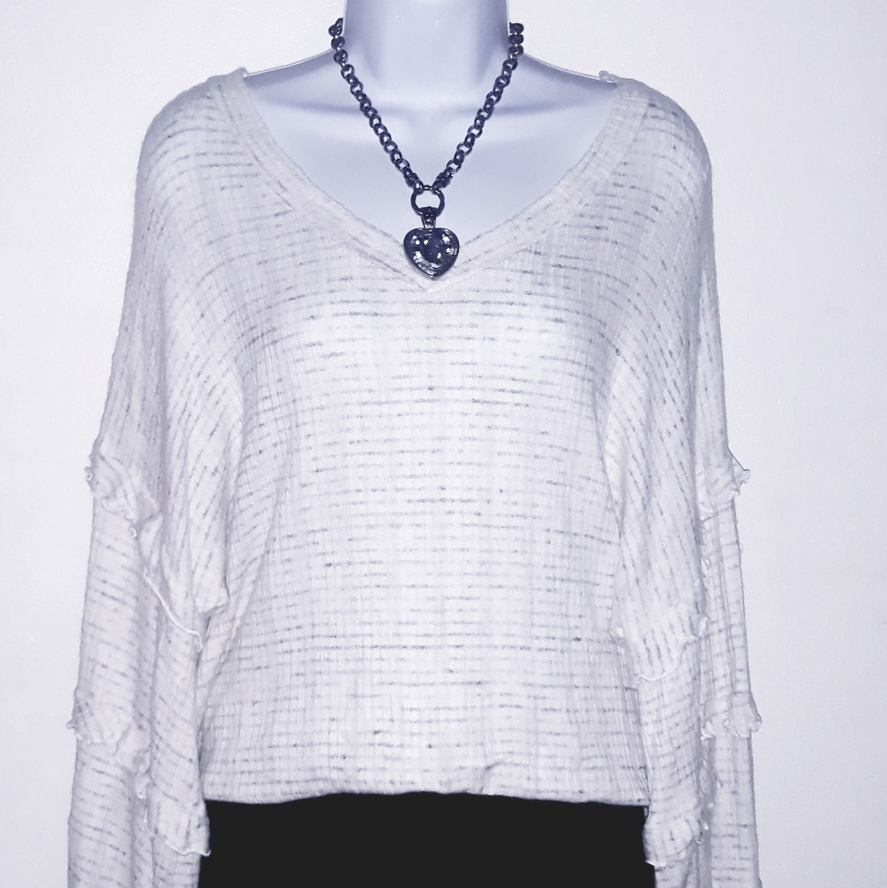 Ruffled Sleeve Top
